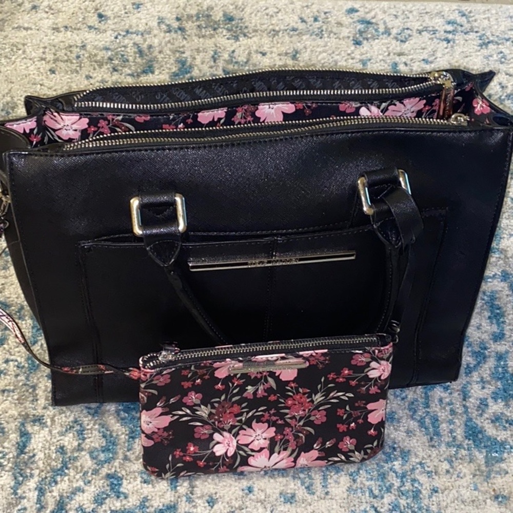 Briefcase like purse